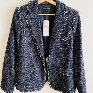 NEW Jones New York Collection tweed jacket/blazer